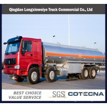 Heavy Capacity Sinotruk HOWO 8X4 35m3 Fuel Tanker Truck
